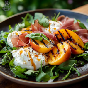 salade de Pêches Grillées