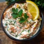 crème au thon onctueuse et herbes fraîches